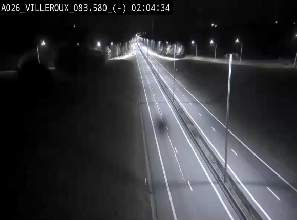 <h2>Webcam autoroute A26/E25 à hauteur de Vaux-sur-Sûre, à la jonction avec la N85 en direction de Liège - BK 83.6</h2>