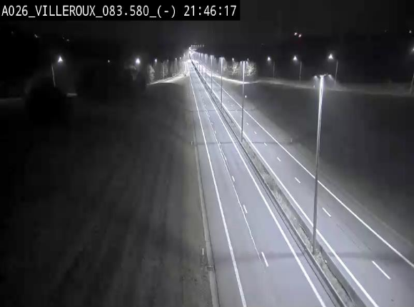 <h2>Webcam autoroute A26/E25 à hauteur de Vaux-sur-Sûre, à la jonction avec la N85 en direction de Liège - BK 83.6</h2>