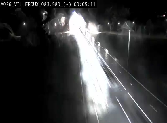 <h2>Webcam autoroute A26/E25 à hauteur de Vaux-sur-Sûre, à la jonction avec la N85 en direction de Liège - BK 83.6</h2>