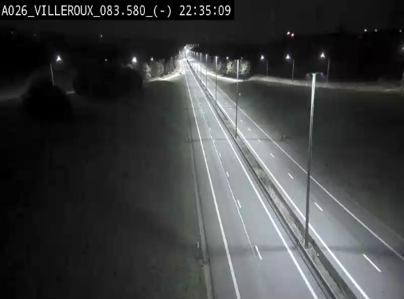 <h2>Webcam autoroute A26/E25 à hauteur de Vaux-sur-Sûre, à la jonction avec la N85 en direction de Liège - BK 83.6</h2>