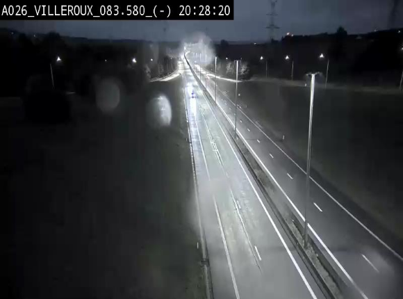 <h2>Webcam autoroute A26/E25 à hauteur de Vaux-sur-Sûre, à la jonction avec la N85 en direction de Liège - BK 83.6</h2>
