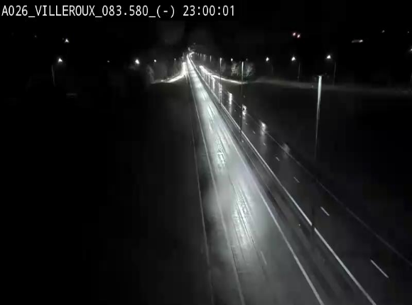 <h2>Webcam autoroute A26/E25 à hauteur de Vaux-sur-Sûre, à la jonction avec la N85 en direction de Liège - BK 83.6</h2>