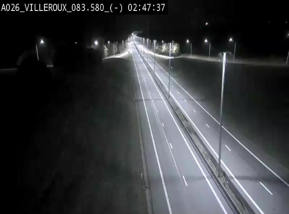 <h2>Webcam autoroute A26/E25 à hauteur de Vaux-sur-Sûre, à la jonction avec la N85 en direction de Liège - BK 83.6</h2>