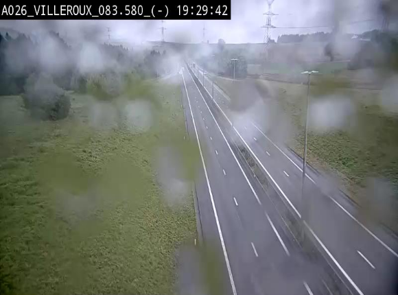 <h2>Webcam autoroute A26/E25 à hauteur de Vaux-sur-Sûre, à la jonction avec la N85 en direction de Liège - BK 83.6</h2>