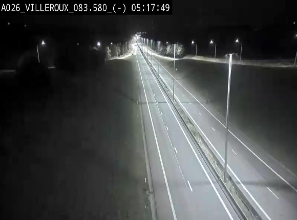 <h2>Webcam autoroute A26/E25 à hauteur de Vaux-sur-Sûre, à la jonction avec la N85 en direction de Liège - BK 83.6</h2>