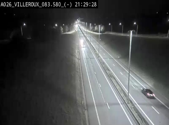 <h2>Webcam autoroute A26/E25 à hauteur de Vaux-sur-Sûre, à la jonction avec la N85 en direction de Liège - BK 83.6</h2>