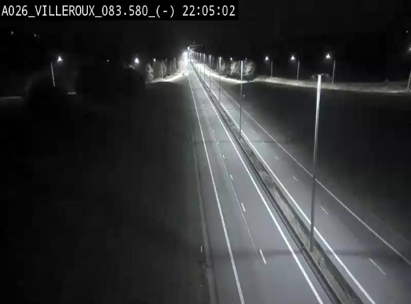 <h2>Webcam autoroute A26/E25 à hauteur de Vaux-sur-Sûre, à la jonction avec la N85 en direction de Liège - BK 83.6</h2>