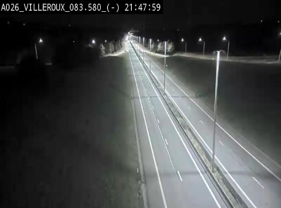 <h2>Webcam autoroute A26/E25 à hauteur de Vaux-sur-Sûre, à la jonction avec la N85 en direction de Liège - BK 83.6</h2>