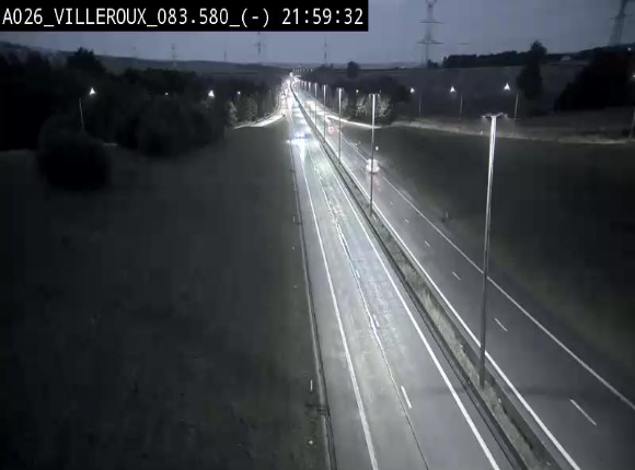 <h2>Webcam autoroute A26/E25 à hauteur de Vaux-sur-Sûre, à la jonction avec la N85 en direction de Liège - BK 83.6</h2>