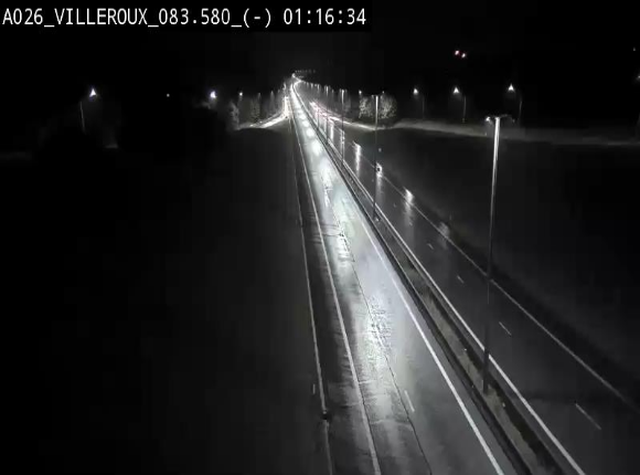 <h2>Webcam autoroute A26/E25 à hauteur de Vaux-sur-Sûre, à la jonction avec la N85 en direction de Liège - BK 83.6</h2>