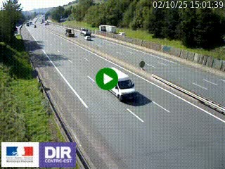 <h2>Webcam routière à Saint-Etienne-Terrenoire sur la RN88 avant la jonction entre l'A72 et le Boulevard Périphérique de Saint-Etienne</h2>