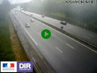 <h2>Webcam routière à Saint-Etienne-Terrenoire sur la RN88 avant la jonction entre l'A72 et le Boulevard Périphérique de Saint-Etienne</h2>