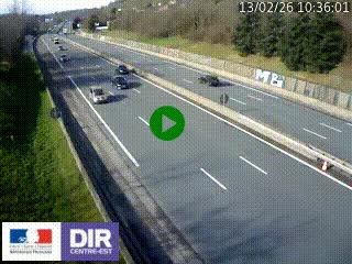 <h2>Webcam routière à Saint-Etienne-Terrenoire sur la RN88 avant la jonction entre l'A72 et le Boulevard Périphérique de Saint-Etienne</h2>