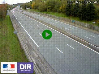 <h2>Webcam routière à Saint-Etienne-Terrenoire sur la RN88 avant la jonction entre l'A72 et le Boulevard Périphérique de Saint-Etienne</h2>