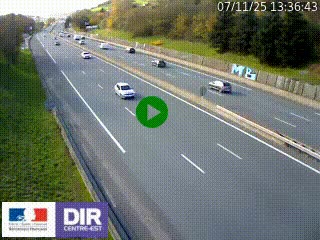 <h2>Webcam routière à Saint-Etienne-Terrenoire sur la RN88 avant la jonction entre l'A72 et le Boulevard Périphérique de Saint-Etienne</h2>