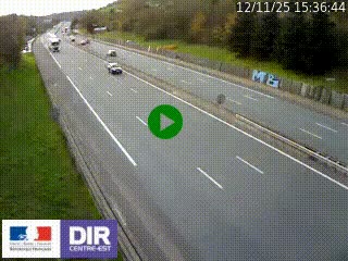 <h2>Webcam routière à Saint-Etienne-Terrenoire sur la RN88 avant la jonction entre l'A72 et le Boulevard Périphérique de Saint-Etienne</h2>