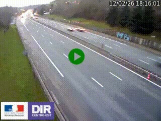 <h2>Webcam routière à Saint-Etienne-Terrenoire sur la RN88 avant la jonction entre l'A72 et le Boulevard Périphérique de Saint-Etienne</h2>
