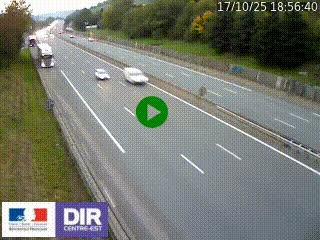 <h2>Webcam routière à Saint-Etienne-Terrenoire sur la RN88 avant la jonction entre l'A72 et le Boulevard Périphérique de Saint-Etienne</h2>