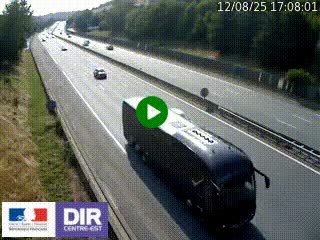<h2>Webcam routière à Saint-Etienne-Terrenoire sur la RN88 avant la jonction entre l'A72 et le Boulevard Périphérique de Saint-Etienne</h2>