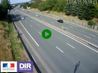 <h2>Webcam routière à Saint-Etienne-Terrenoire sur la RN88 avant la jonction entre l'A72 et le Boulevard Périphérique de Saint-Etienne</h2>