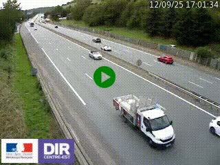 <h2>Webcam routière à Saint-Etienne-Terrenoire sur la RN88 avant la jonction entre l'A72 et le Boulevard Périphérique de Saint-Etienne</h2>