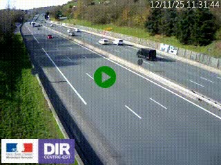 <h2>Webcam routière à Saint-Etienne-Terrenoire sur la RN88 avant la jonction entre l'A72 et le Boulevard Périphérique de Saint-Etienne</h2>