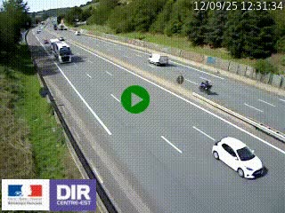 <h2>Webcam routière à Saint-Etienne-Terrenoire sur la RN88 avant la jonction entre l'A72 et le Boulevard Périphérique de Saint-Etienne</h2>