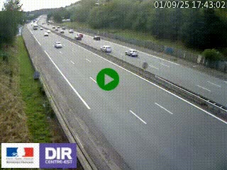 <h2>Webcam routière à Saint-Etienne-Terrenoire sur la RN88 avant la jonction entre l'A72 et le Boulevard Périphérique de Saint-Etienne</h2>