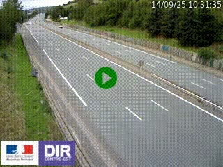 <h2>Webcam routière à Saint-Etienne-Terrenoire sur la RN88 avant la jonction entre l'A72 et le Boulevard Périphérique de Saint-Etienne</h2>