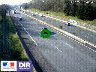 <h2>Webcam routière à Saint-Etienne-Terrenoire sur la RN88 avant la jonction entre l'A72 et le Boulevard Périphérique de Saint-Etienne</h2>