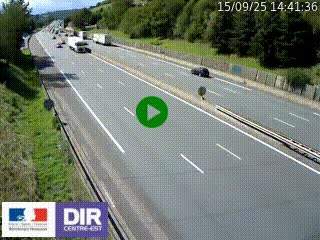 <h2>Webcam routière à Saint-Etienne-Terrenoire sur la RN88 avant la jonction entre l'A72 et le Boulevard Périphérique de Saint-Etienne</h2>