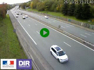 <h2>Webcam routière à Saint-Etienne-Terrenoire sur la RN88 avant la jonction entre l'A72 et le Boulevard Périphérique de Saint-Etienne</h2>