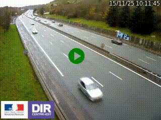 <h2>Webcam routière à Saint-Etienne-Terrenoire sur la RN88 avant la jonction entre l'A72 et le Boulevard Périphérique de Saint-Etienne</h2>