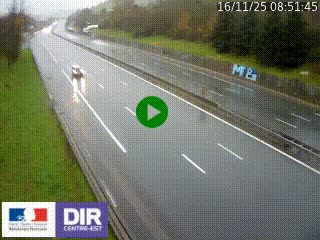 <h2>Webcam routière à Saint-Etienne-Terrenoire sur la RN88 avant la jonction entre l'A72 et le Boulevard Périphérique de Saint-Etienne</h2>
