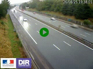 <h2>Webcam routière à Saint-Etienne-Terrenoire sur la RN88 avant la jonction entre l'A72 et le Boulevard Périphérique de Saint-Etienne</h2>