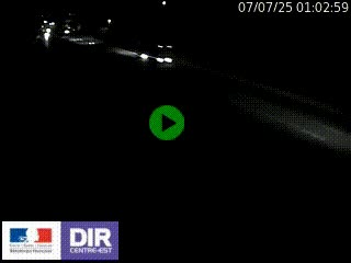 Webcam routière à Saint-Etienne-Terrenoire sur la RN88 avant la jonction entre l'A72 et le Boulevard Périphérique de Saint-Etienne