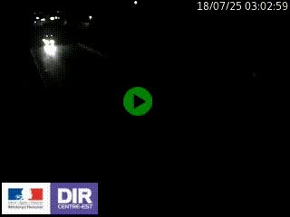 Webcam routière à Saint-Etienne-Terrenoire sur la RN88 avant la jonction entre l'A72 et le Boulevard Périphérique de Saint-Etienne