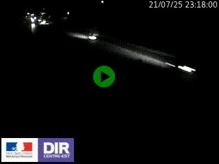 Webcam routière à Saint-Etienne-Terrenoire sur la RN88 avant la jonction entre l'A72 et le Boulevard Périphérique de Saint-Etienne