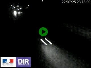 Webcam routière à Saint-Etienne-Terrenoire sur la RN88 avant la jonction entre l'A72 et le Boulevard Périphérique de Saint-Etienne