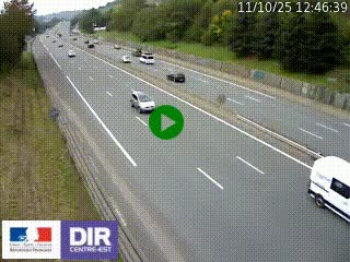 Webcam routière à Saint-Etienne-Terrenoire sur la RN88 avant la jonction entre l'A72 et le Boulevard Périphérique de Saint-Etienne