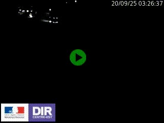 Webcam routière à Saint-Etienne-Terrenoire sur la RN88 avant la jonction entre l'A72 et le Boulevard Périphérique de Saint-Etienne
