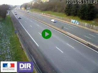 <h2>Webcam routière à Saint-Etienne-Terrenoire sur la RN88 avant la jonction entre l'A72 et le Boulevard Périphérique de Saint-Etienne</h2>