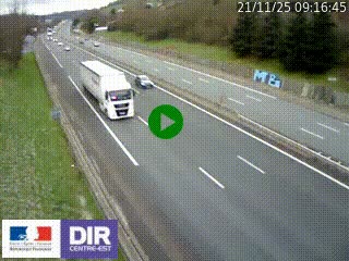 <h2>Webcam routière à Saint-Etienne-Terrenoire sur la RN88 avant la jonction entre l'A72 et le Boulevard Périphérique de Saint-Etienne</h2>