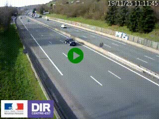 <h2>Webcam routière à Saint-Etienne-Terrenoire sur la RN88 avant la jonction entre l'A72 et le Boulevard Périphérique de Saint-Etienne</h2>