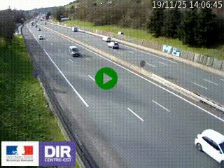 <h2>Webcam routière à Saint-Etienne-Terrenoire sur la RN88 avant la jonction entre l'A72 et le Boulevard Périphérique de Saint-Etienne</h2>