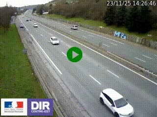 <h2>Webcam routière à Saint-Etienne-Terrenoire sur la RN88 avant la jonction entre l'A72 et le Boulevard Périphérique de Saint-Etienne</h2>