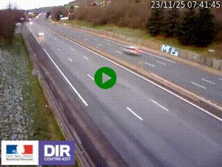 <h2>Webcam routière à Saint-Etienne-Terrenoire sur la RN88 avant la jonction entre l'A72 et le Boulevard Périphérique de Saint-Etienne</h2>