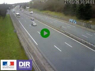 <h2>Webcam routière à Saint-Etienne-Terrenoire sur la RN88 avant la jonction entre l'A72 et le Boulevard Périphérique de Saint-Etienne</h2>