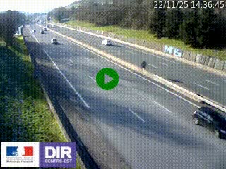 <h2>Webcam routière à Saint-Etienne-Terrenoire sur la RN88 avant la jonction entre l'A72 et le Boulevard Périphérique de Saint-Etienne</h2>
