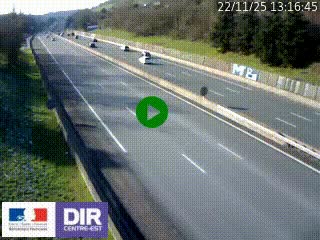 <h2>Webcam routière à Saint-Etienne-Terrenoire sur la RN88 avant la jonction entre l'A72 et le Boulevard Périphérique de Saint-Etienne</h2>